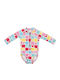 Agatha Ruiz De La Prada Детски Цял Бански С Дълъг Ръкав Многоцветен