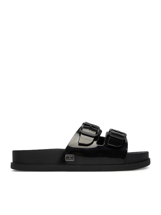 Tommy Hilfiger Slides in Black Colour