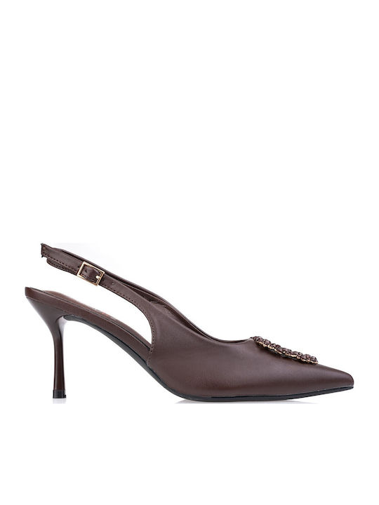 Fshoes Heels Brown