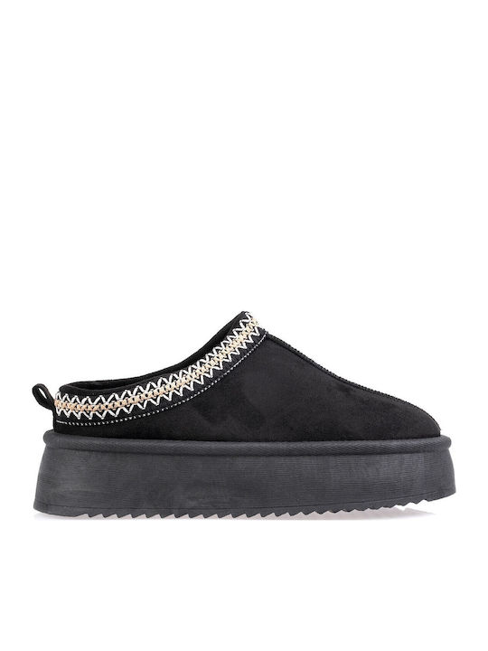 Fshoes Fshoes Women's Winter Slippers with Blac...
