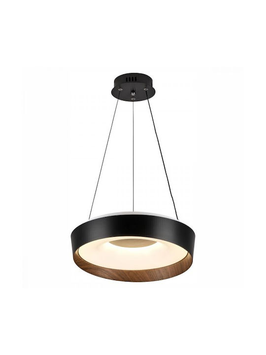 Spot Light Κρεμαστό Φωτιστικό Μαύρο LED με Ρυθμιζόμενο Λευκό Φως