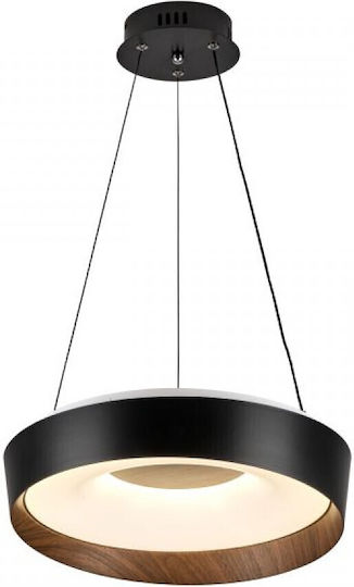 Spot Light Lumini Suspendate Negru LED Cu Lumină Albă Reglabilă