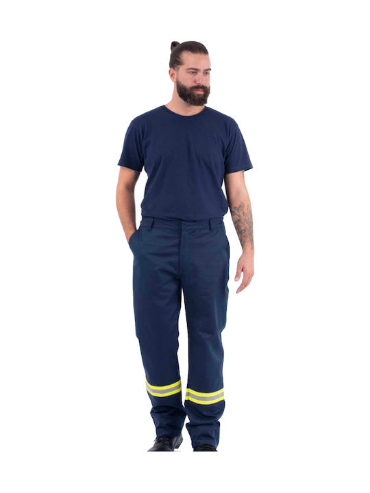 Axon Schweißer Arbeitshose Marineblau