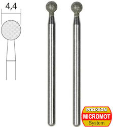 Proxxon 28226 Freză Diamantată Φ4,4mm 2 Bucăți Proxxon 28226 Freză Diamantată Φ4,4mm 2 Bucăți