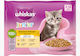 Whiskas Wet Food for Junior Cats in Pouches with Poultry and Meat 4x85gr
