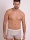 Johan Men's Boxer Beige Printed