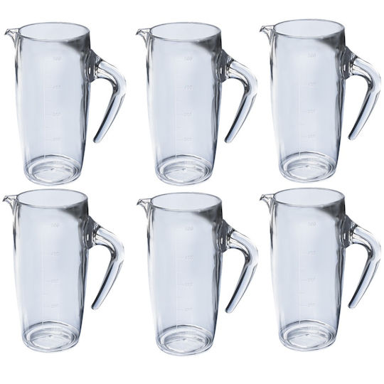Raki Πλαστικός Δοσομετρητής Κουζίνας 500ml 6τμχ