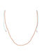 Excite-Fashion Knitted Pink Necklace