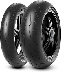 Pirelli Diablo Rosso 4 240/45ZR17 82W Tubeless Motorcycle Tyre for Front/Rear