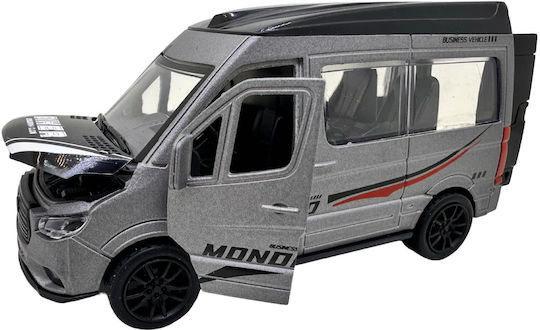 Model Ford Transit Gri 1:32 Sunet Lumină