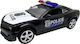 Model Static Ford Mustang Poliție 1:32 Replica Metalică Lumini Sunete Uși Capotă Portbagaj Deschise