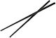Raki Shibui Chopsticks Μαύρα