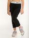 Kids Leggings Sports Long Black
