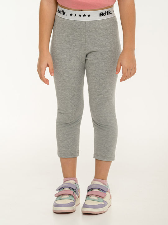 BodyTalk Kids Leggings Sports Long Gray Melange