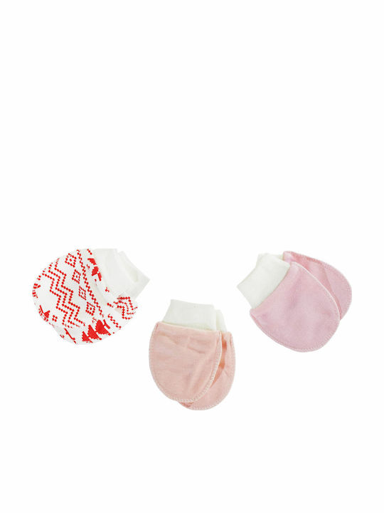 Set Kids Gloves Mittens Knitted for Newborn Multicolour Baby Wear Gloves