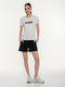 Damen-Shorts Aktivbekleidung Schwarz