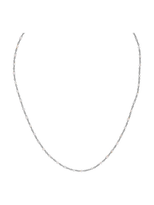 Excite-Fashion Rosary Necklace Made of Steel