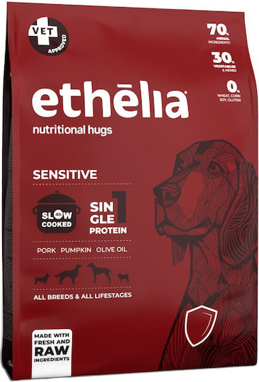 Ethelia Sensitive For Adult & Puppies 1.5kg Dry Food For Adult Dogs With Pork
