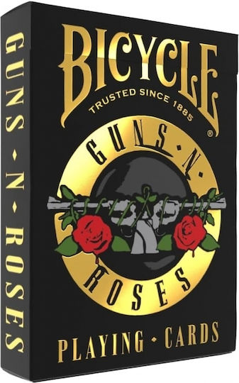 Bicycle Playing Cards Guns N Roses Black Gold