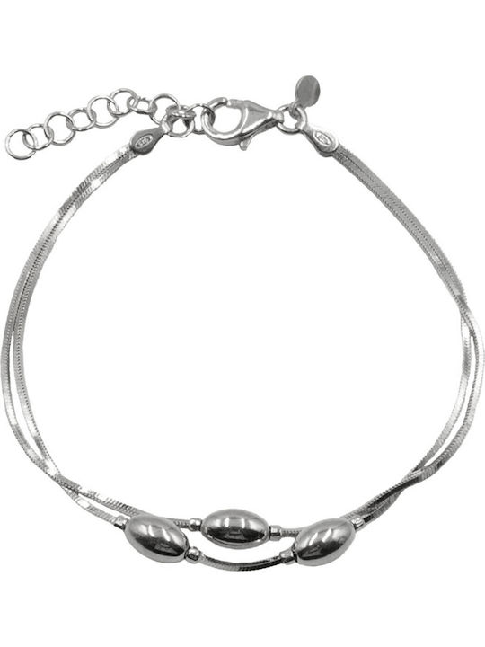 Poco Loco Damentäuber Armband aus Silber