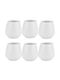 Raki Vision Porcelain White Milk Jug Serving 6 Pieces