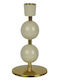 Kaemingk Metal Candle Holder 8.5x16.5x8.5cm Various Colors