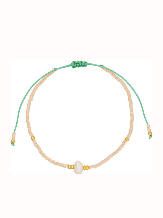 Excite-Fashion Women's Macrame Cord Bracelet