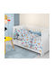 Guy Laroche Подредба Детски Чаршафи За Количка Памучни Band Sky 115x170см 3 Бройки