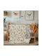 Beauty Home Set Baby Crib Cotton Sheets Art Beige 120x170cm 6326SEBB