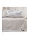 Guy Laroche Slalom Pique Blanket Double 245x260cm Ecru