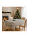 Phos & Gaia Christmas Tablecloth Plastic Stain Resistant 300x155cm