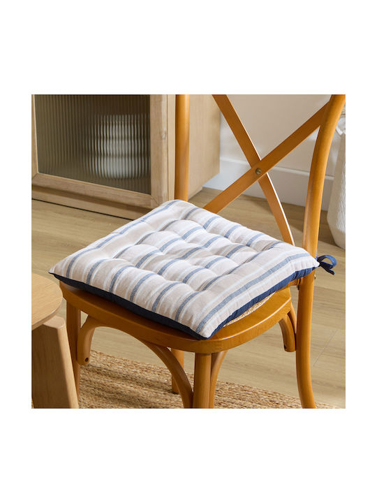 Μαξιλάρι Καρέκλας Κήπου Groove Blue 38x38εκ.