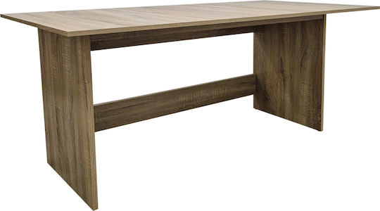 Pakketo Schreibtisch Taule Holz Sonoma 120x60x74cm
