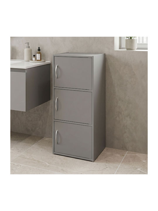 Soline Kitchen Tall Cupboard Light Gray 40x34.5...