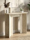 Consolă Din Lemn Travertine L90x l29,6x Î91,8cm