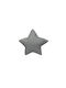 Decorative Handmade Star Pillow Grey
