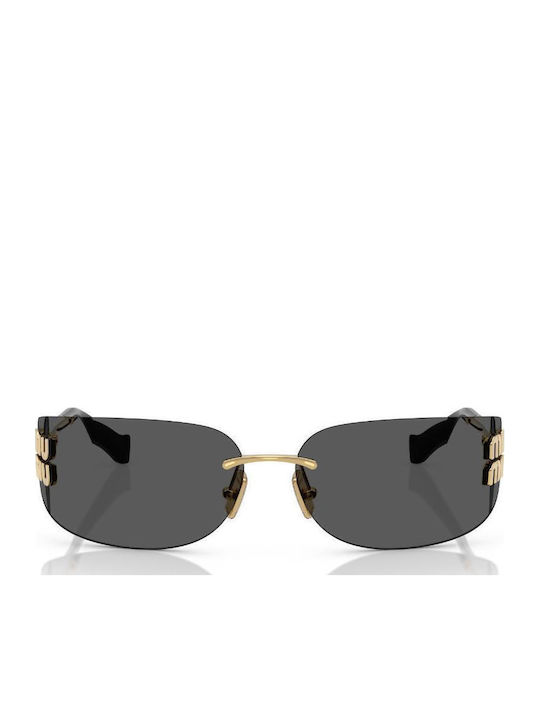 Miu Miu Унисекс Слънчеви Очила с Златен Метален...