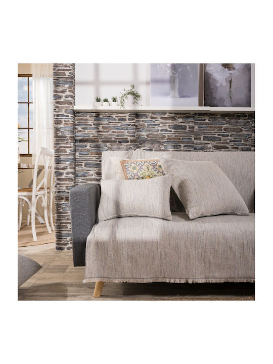 Teoran Lecce Ριχτάρι Διθέσιου Καναπέ Chenille 180x250εκ. Lecce