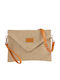 Straw Women's Envelope Bag Gold