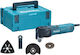 Makita TM3010CX6J Oscillating Multi Tool 320W with Speed Setting