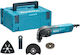 Makita TM3000CX1J Παλινδρομικό Πολυεργαλείο 320W με Ρύθμιση Ταχύτητας