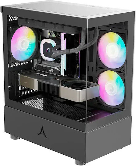 Spire Mini Tower Κουτί Υπολογιστή Μαύρο