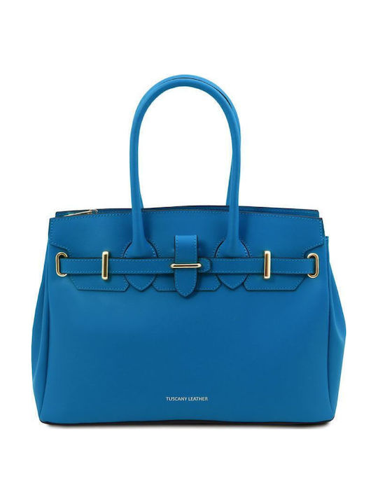 Tuscany Leather Δερμάτινη Γυναικεία Τσάντα Ώμου...