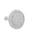 As Cassidy Antique Furniture Knob Made of Ceramic in Gray Colour Diameter 4mm 195127 2 Pieces