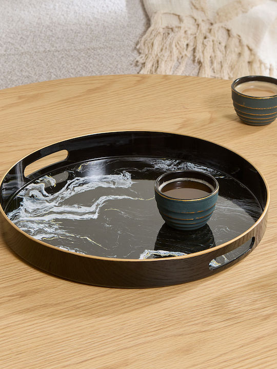 Decorative Tray Plastic A-s Milano 32.8x32.8x4cm
