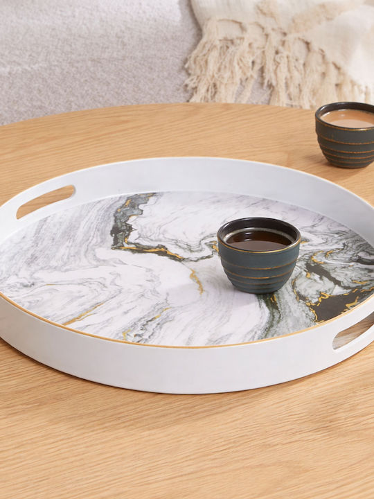 Decorative Tray Plastic A-s Milano 32.8x32.8x4cm