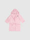 Sunshine Kids Bathrobe Pink Hooded