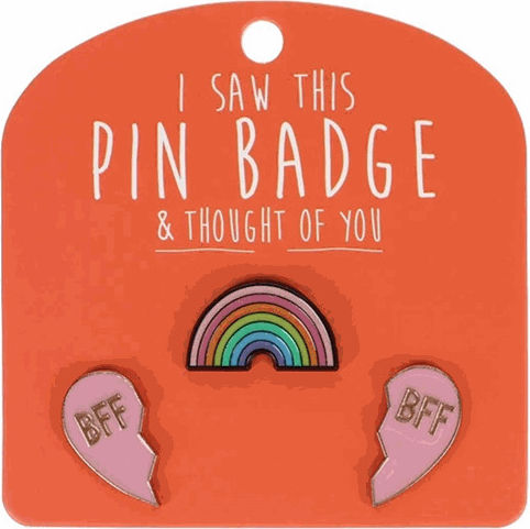Gama Brands Комплект Значки Rainbow Bff 3 Броя 14444775