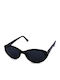 Emporio Armani Women's Sunglasses with Black Frame and Black Lens 47-20-140