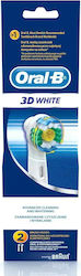 Oral-B 3D White Replacement Heads for 2 Pieces